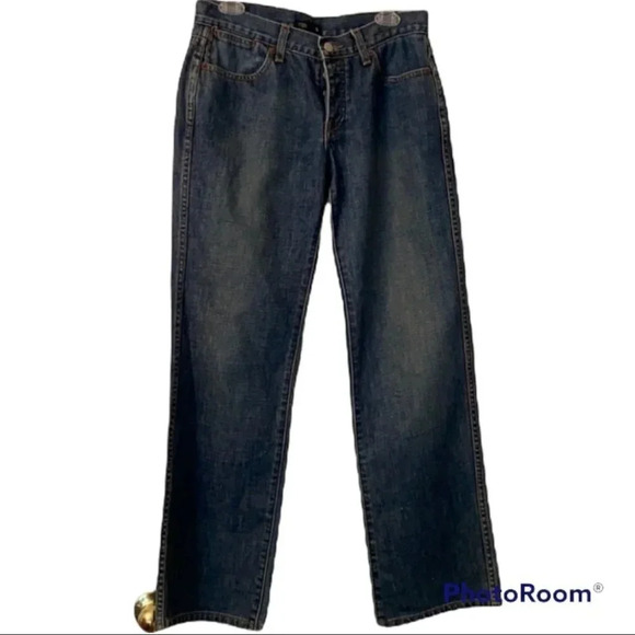 J Crew Straight Button Fly Cotton Jeans 6 - Picture 1 of 5